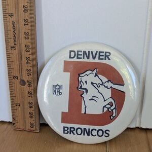 Vintage Denver Broncos Pin - NFL - Button House USA